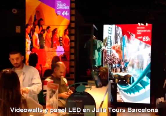 Videowalls y Panel LED en Barcelona