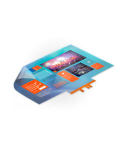 Lamina interactiva Displax Skin Fit