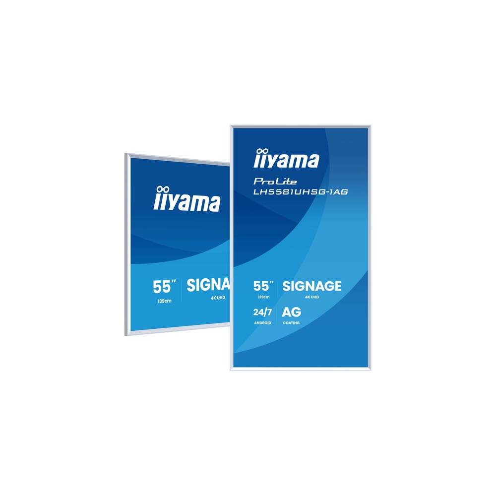 Iiyama 55 UHD Gallery Line LH5581UHSG-1AG