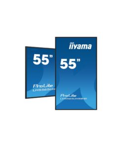 Alternative view of MONITOR IIYAMA 55" , UHD IPS PANEL, HAZE 1%, 800CD/M, HORIZ Y VERT, SIGNAL FAILOVER, MM 2X 10W,  HDMI 2X, DP, USB 2.0 X2, WIFI, LAN, MEDIA PLAY USB PORT, CONTROL LAN / RS232C, IISIGNAGE2 (CMS/DMS), E-SHARE, ANDROID 11 OS,  24/7 OPERATION, VESA  (400X