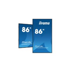 Monitor iiyama 86" 4K UHD IPS – LH8664UHS-B2AG