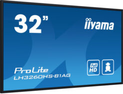 iiyama PROLITE Pizarra de caballete digital 80 cm (31.5") LED Wifi 500 cd / m² Full HD Negro Procesador incorporado Android 11 24/7