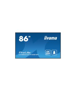 Alternative view of Iiyama 86 LCD UHD BLACK LH8665UHSB-B1