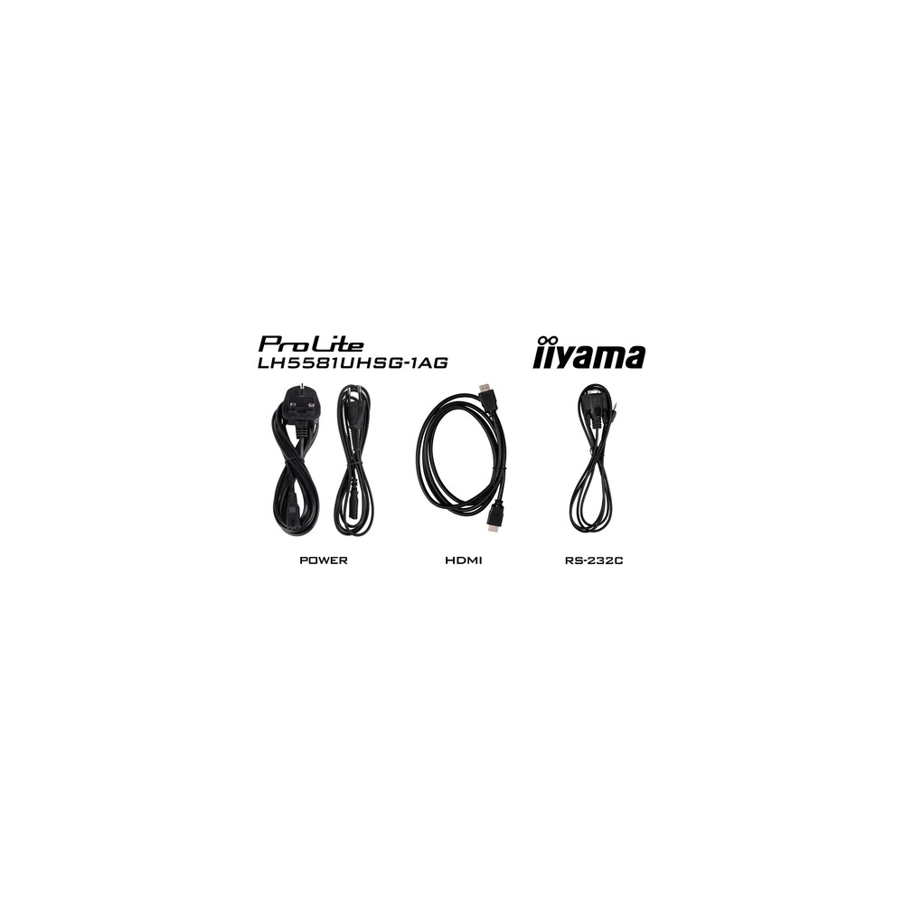 Iiyama 55 UHD Gallery Line LH5581UHSG-1AG - Imagen 9