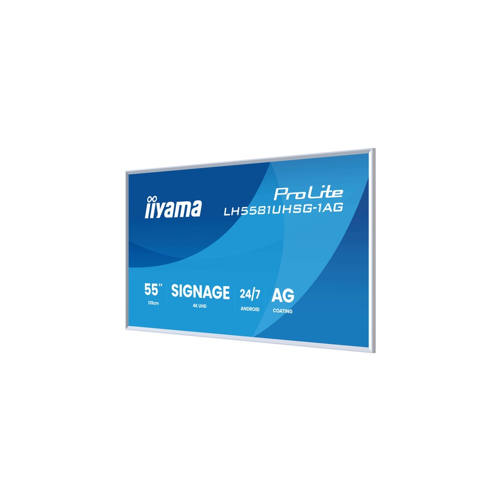 Iiyama 55 UHD Gallery Line LH5581UHSG-1AG - Imagen 6