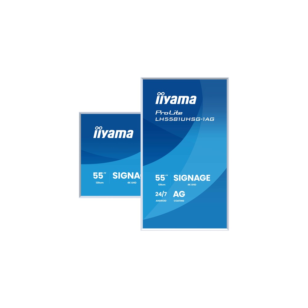 Iiyama 55 UHD Gallery Line LH5581UHSG-1AG - Imagen 5