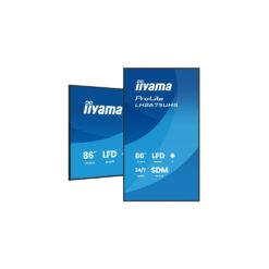 Monitor iiyama 86" 4K UHD 500 nits – LH8675UHS-B2AG