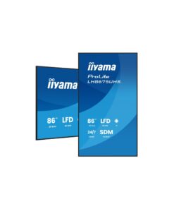 Iiyama 86 LCD 4K BLACK LH8675UHS-B2AG