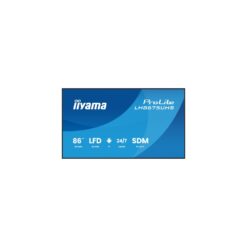 Alternative view of Monitor iiyama 86" 4K UHD 500 nits – LH8675UHS-B2AG