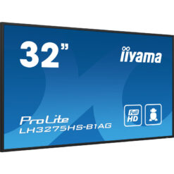 Monitor iiyama ProLite LH3275HS-B1AG vista en ángulo