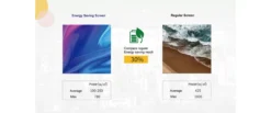 Pantalla LED exterior de bajo consumo con hasta un 30 % de ahorro energético