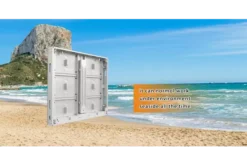 Pantalla LED exterior IP66 apta para ambiente marino y salino