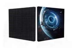 Pantalla LED exterior P3.91 de alta definición encendida y apagada