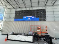 Instalación de módulos de pantalla LED interior NSH HD